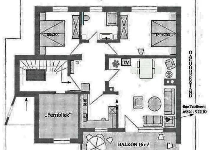 Harzhaus Rauch Апартаменты Браунлаге